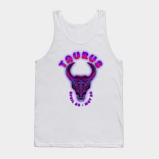 Taurus 2b Mulberry Tank Top